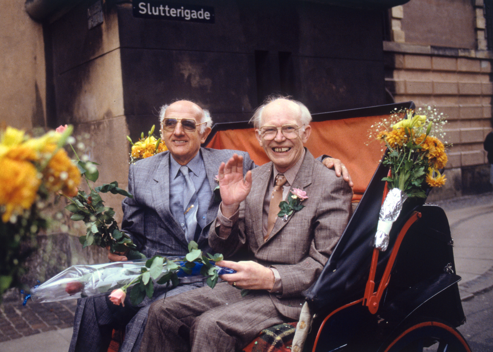 1989: Denmark legalizes same-sex unions
